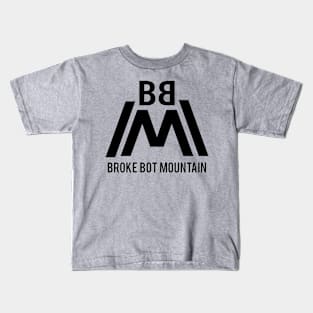 Broke Bot Mountain Kids T-Shirt